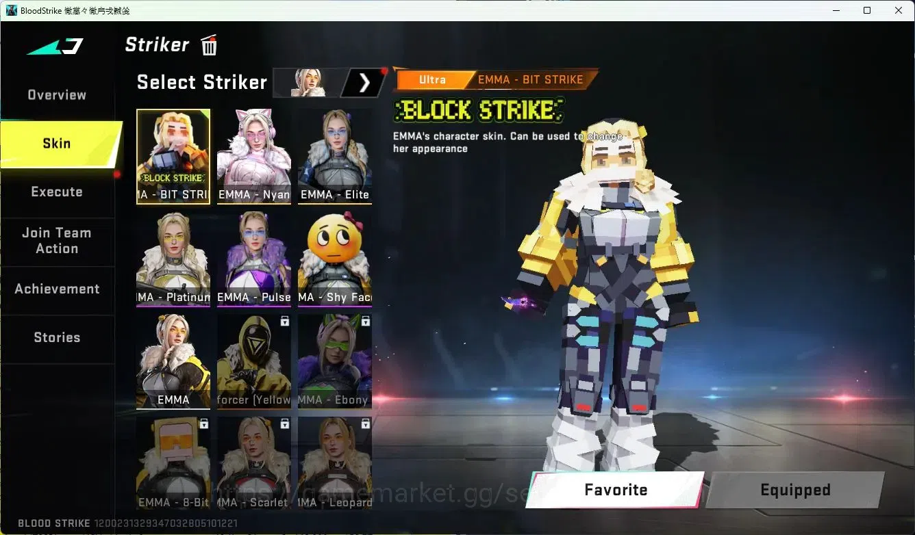 Blood Strike Accounts ASIA|ETERNAL=AUG(LVL4)|ULTRA=BTFLY KNIFE|EVOFED=FA image 4