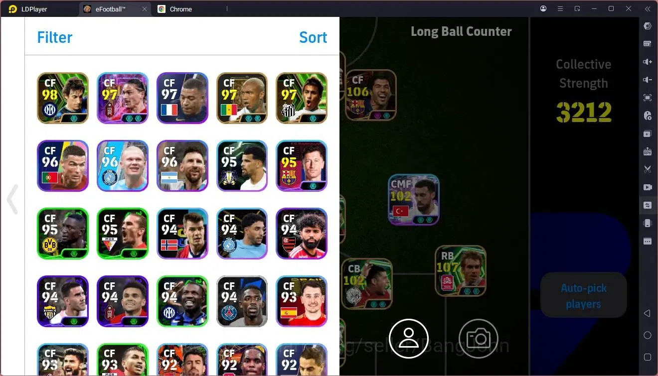 eFootball Accounts Mobile |PW 3212|Bigtime Ibrahimovic,Suarez,Rijkaar image 2