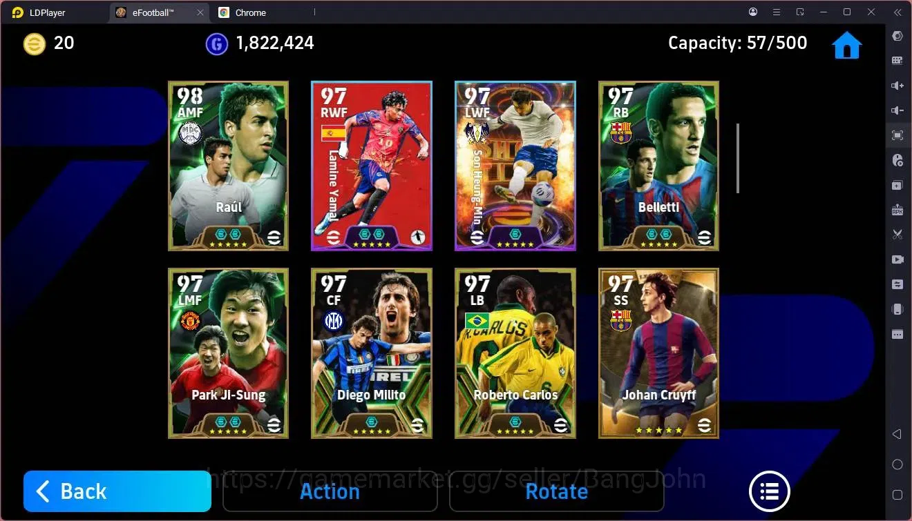 eFootball Accounts Mobile |PW 3212|Bigtime Ibrahimovic,Suarez,Rijkaar image 5