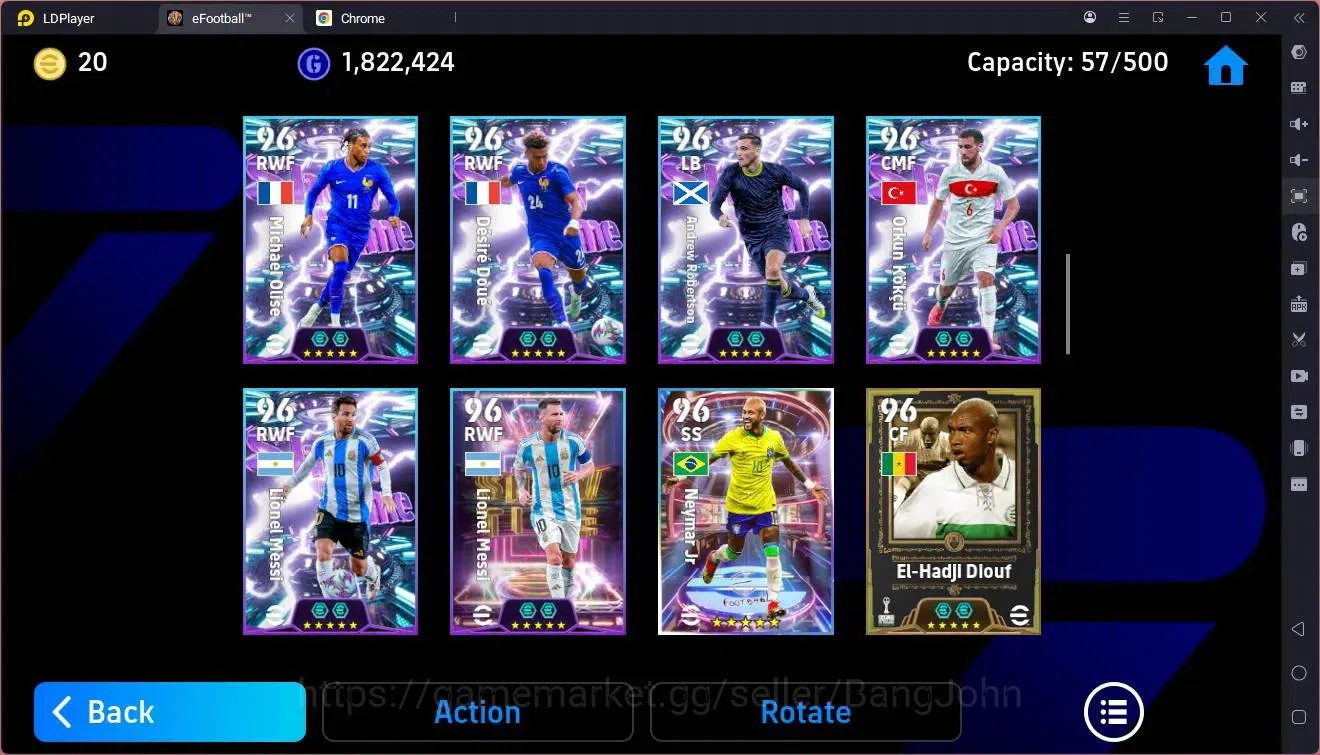 eFootball Accounts Mobile |PW 3212|Bigtime Ibrahimovic,Suarez,Rijkaar image 6