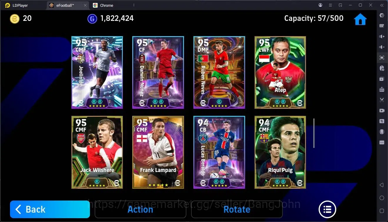eFootball Accounts Mobile |PW 3212|Bigtime Ibrahimovic,Suarez,Rijkaar image 8