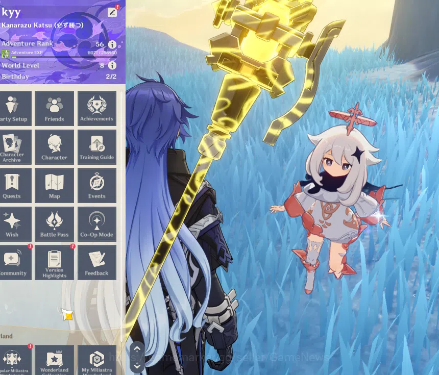Genshin Impact Accounts ASIA|AR56|4Limited +2(*5Weapon)|Skirk,Flint,Columb image 1