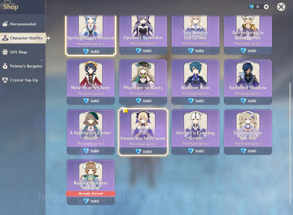 Genshin Impact Accounts ASIA|AR56|4Limited +2(*5Weapon)|Skirk,Flint,Columb image 10