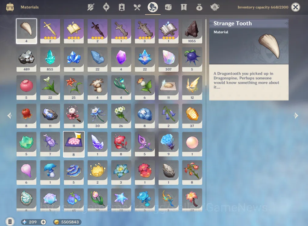 Genshin Impact Accounts ASIA|AR56|4Limited +2(*5Weapon)|Skirk,Flint,Columb image 7