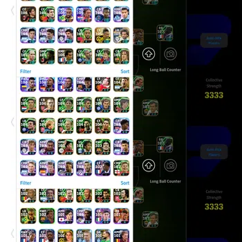 eFootball Accounts Legends & Iconic Players 3333+ Master Piece I Koller On I Andriod/IOS I AnchorMan On