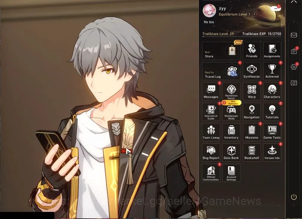 Honkai Star Rail Accounts Asia|TL 29|3 Limited|Evanescia,Huohuo,Jing Liu|MC image 1