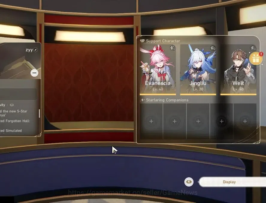 Honkai Star Rail Accounts Asia|TL 29|3 Limited|Evanescia,Huohuo,Jing Liu|MC image 2