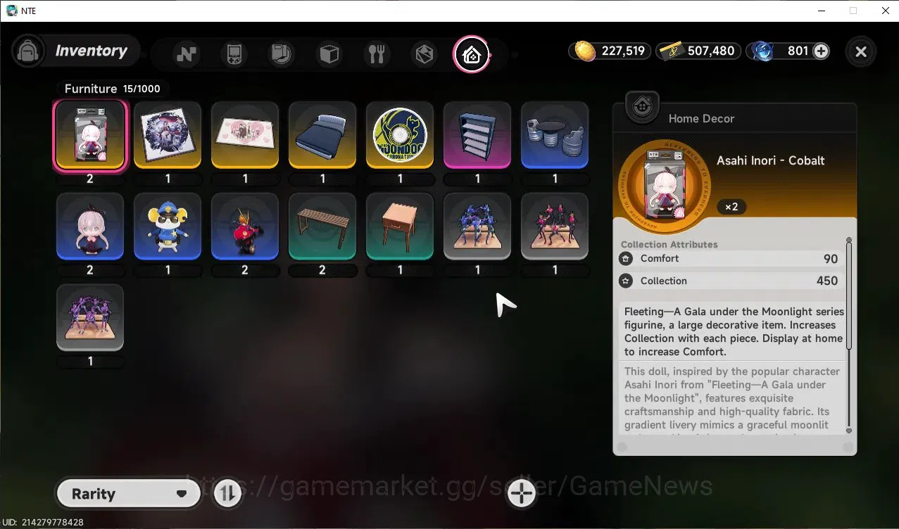 Neverness to Everness Accounts GLOBAL SEA|HL 45|TL 28|9 SSR 3 Limit[Lacrimosa,Hot image 14