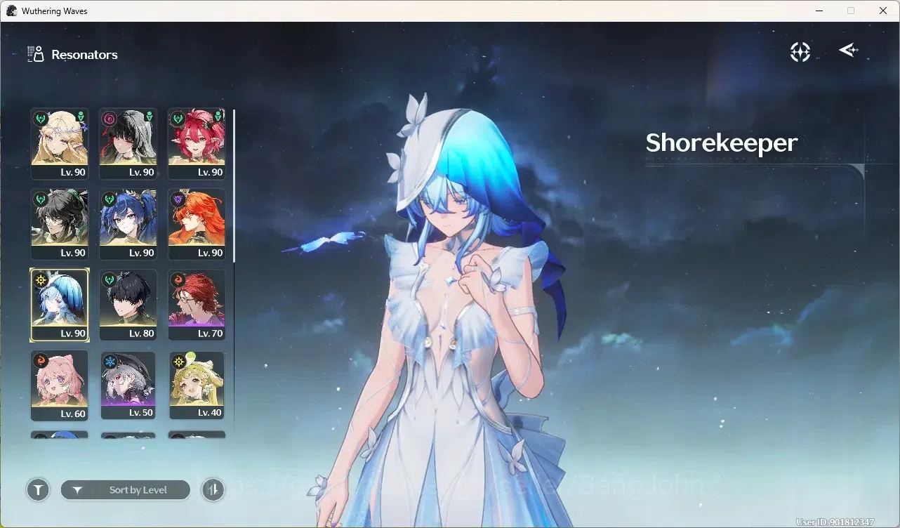 Wuthering Waves Accounts Starter SEA|UL 68|Rank 7| 8 Char Limited[Iuno,Cartethyia,Chisa,Augusta]+Sign,Ciaccona,Qiuyuan,2 2