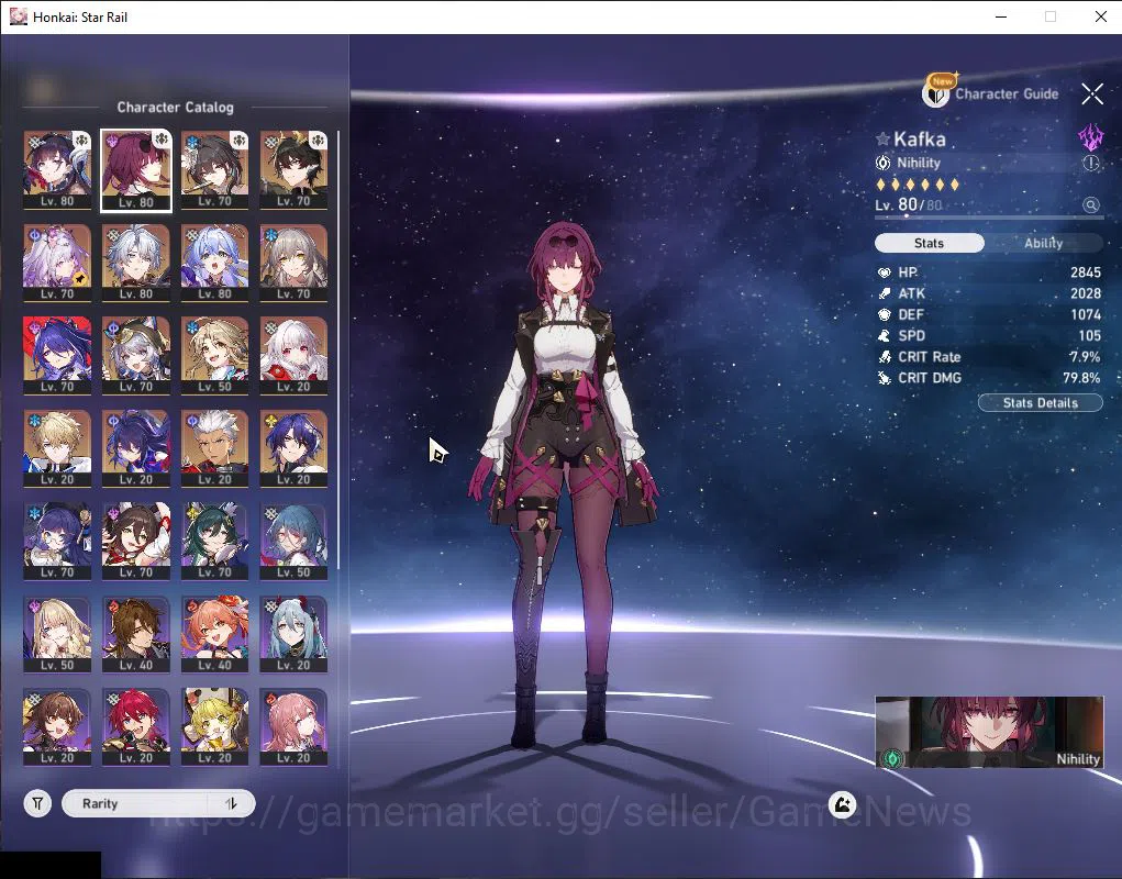 Honkai Star Rail Accounts ASIA|TL 64|1,6K SJ|11 Limited|[Castorice,Phainon,K image 10