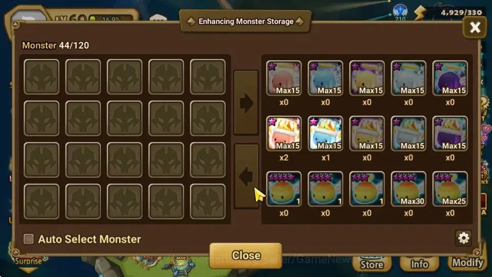 Summoners War: Sky Arena Accounts Mid-Game GLOBAL Lv 60|1 LD[Veronica]|20 Total NB5[Ereshion,Haegang,Tiana,Riley,Etc]+44 14