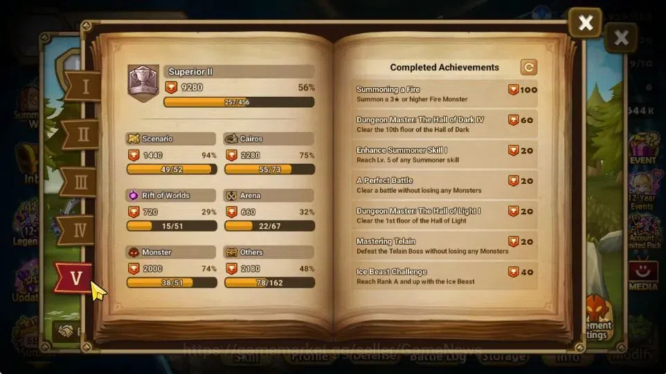 Summoners War: Sky Arena Accounts Mid-Game GLOBAL Lv 60|1 LD[Veronica]|20 Total NB5[Ereshion,Haegang,Tiana,Riley,Etc]+44 7