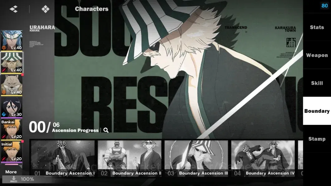 BLEACH: Soul Resonance Accounts NuverseSEA|Lv25|4 SSR[Grimjow,Ichigo Bankai]+Stamp image 8