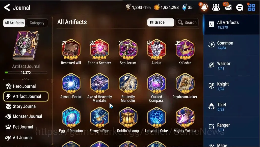 Epic Seven Accounts GLOBAL UNVERIF|New Era|Starter|2 ML(NM Luna, Harse image 6