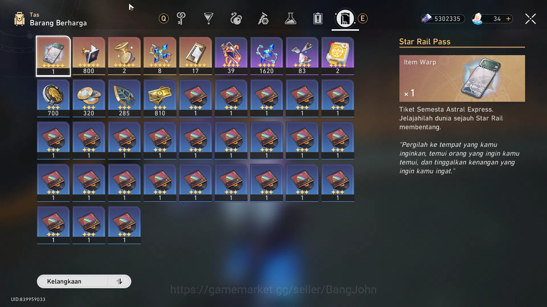 Honkai Star Rail Accounts ASIA | TL 40 | 6 LIMIT | SILVER WOLF | THE HERTA | image 10