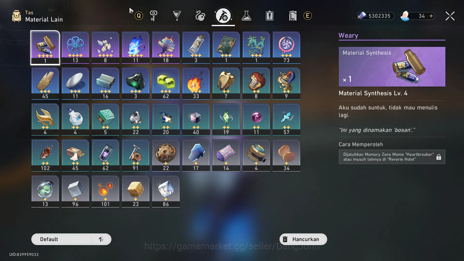 Honkai Star Rail Accounts ASIA | TL 40 | 6 LIMIT | SILVER WOLF | THE HERTA | image 7