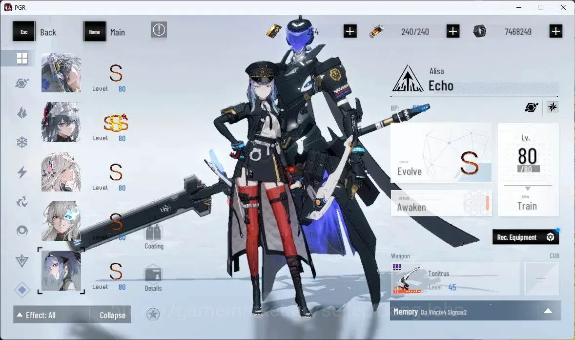 Punishing: Gray Raven Accounts ASIA | Lv84|[S Lucia CW+Sign,S Daemonissa+Sign,S E image 7