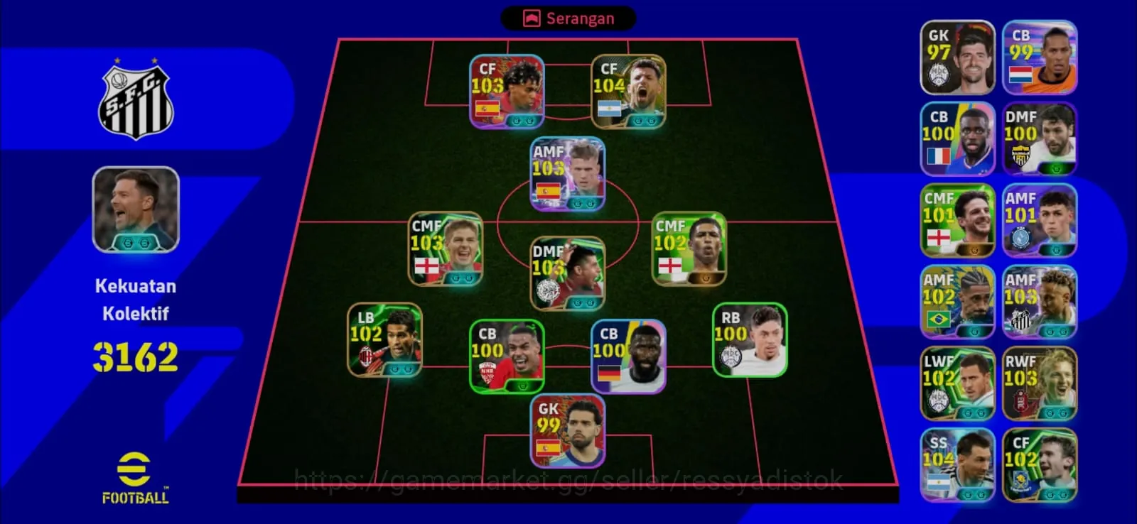 eFootball Accounts Legends & Iconic Players EFOOTBALL STARTER PLAY | NEW CARD LAMINE YAMAL,G BATISTUTA,H DIOUF,S AGUERO,2 1