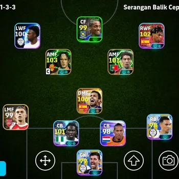 eFootball Accounts Legends & Iconic Players Android|PW3097|BigT Rodri,Epic FrancescoTotti RuiCosta,Showtime Lionelmessi