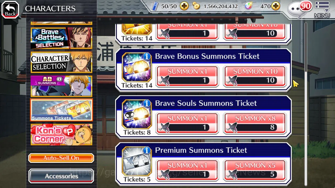 Bleach: Brave Souls Accounts [GLOBAL]2,1M BP+Fresh All SideStory|18 MT[Bambieta image 4