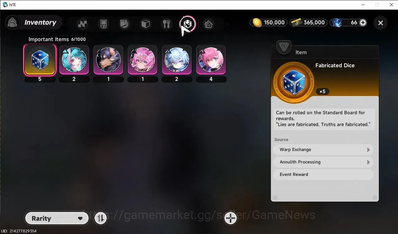 Neverness to Everness Accounts GLOBAL Europe|HL 3|2 S-Class [Nanally,Sakiri]|Sele image 10