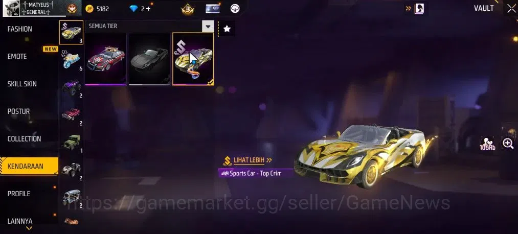 Free Fire Accounts Indonesia|M1887 Sterling Conqueror Lv5+Hand Of Hop image 14