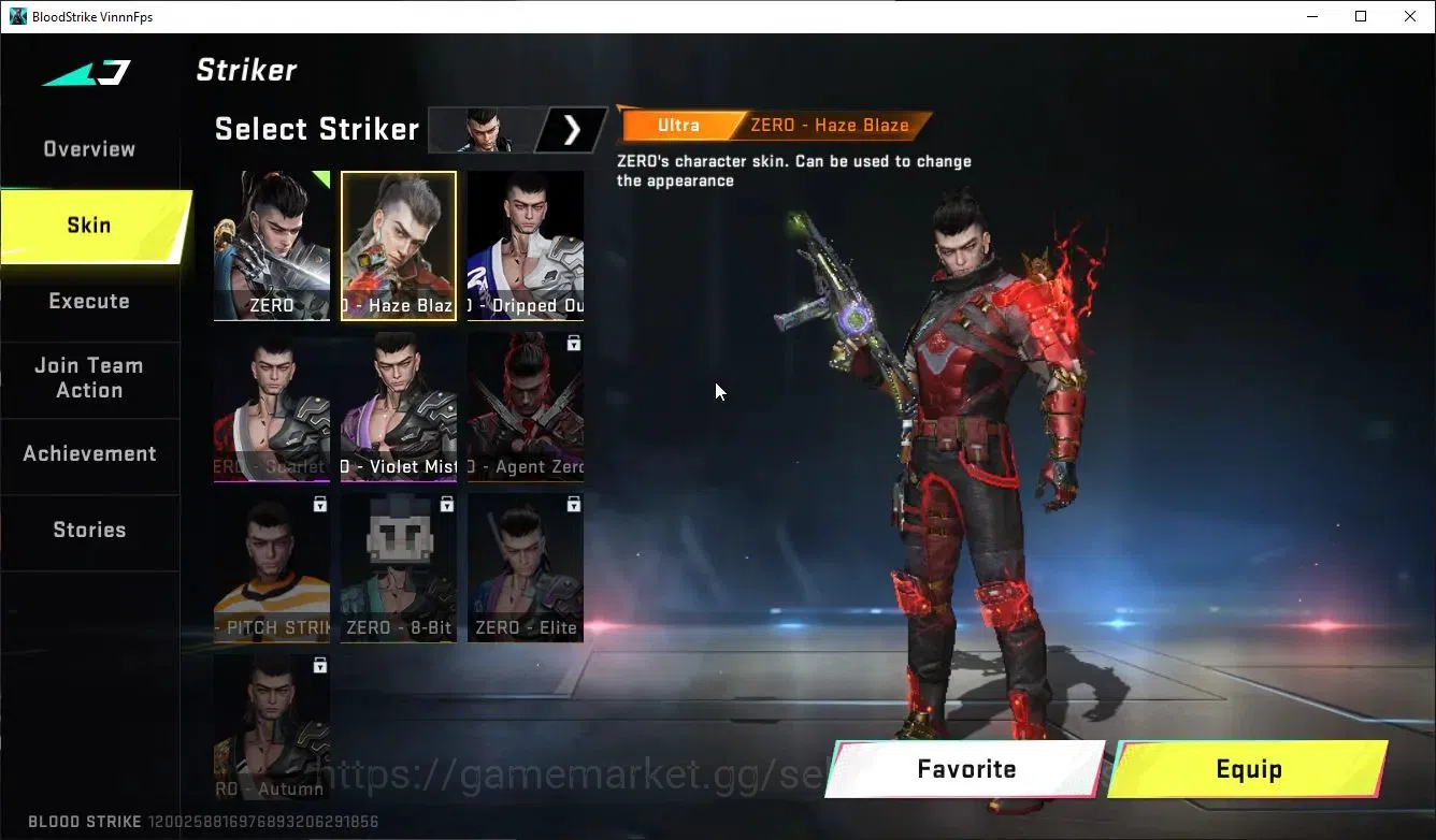 Blood Strike Accounts ASIA|Collab TR Jack takemichi,EVA Katya,SCAR,MCX,A image 12