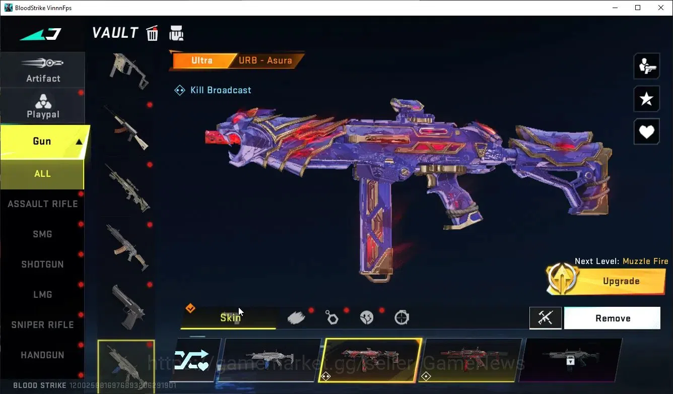 Blood Strike Accounts ASIA|Collab TR Jack takemichi,EVA Katya,SCAR,MCX,A image 16