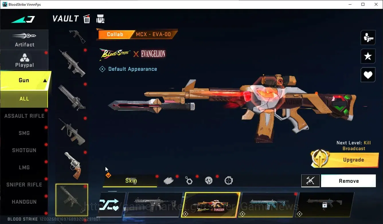 Blood Strike Accounts ASIA|Collab TR Jack takemichi,EVA Katya,SCAR,MCX,A image 20