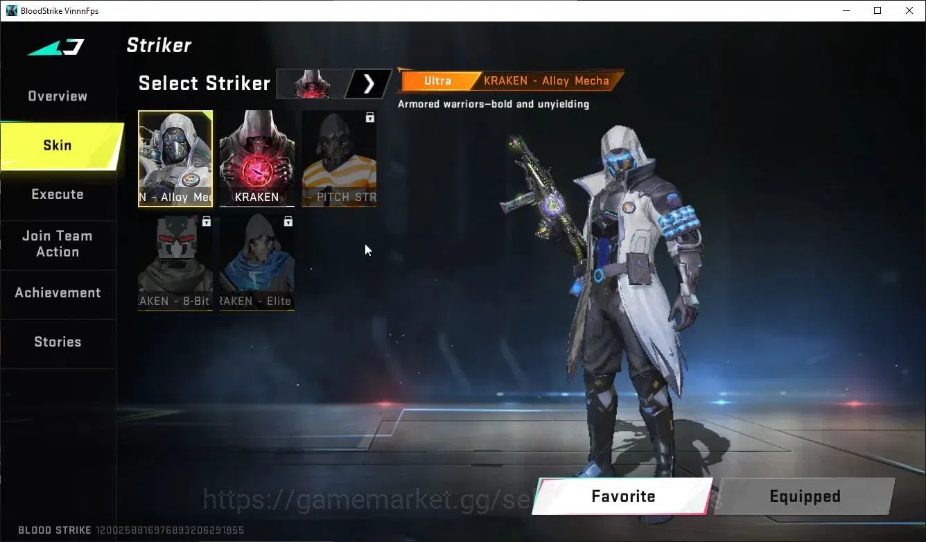 Blood Strike Accounts ASIA|Collab TR Jack takemichi,EVA Katya,SCAR,MCX,A image 4