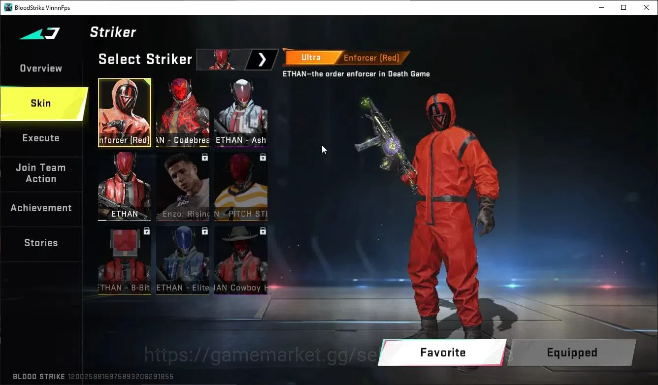 Blood Strike Accounts ASIA|Collab TR Jack takemichi,EVA Katya,SCAR,MCX,A image 7