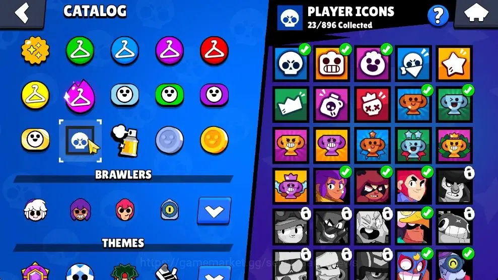 Brawl Stars Accounts 1001 Trophy|13 Brawlers 2 Max Lv [Nita,Shelly]|1 Epic Skins 1 SR|2 Buffies|CN On|Take Email|BRS968 15