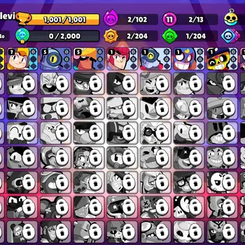 Brawl Stars Accounts 1001 Trophy|13 Brawlers 2 Max Lv [Nita,Shelly]|1 E image 1