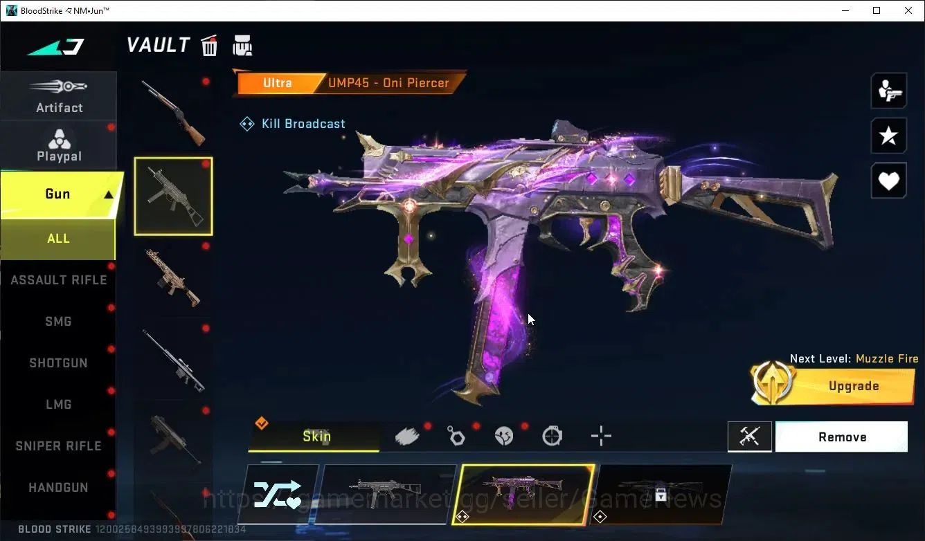 Blood Strike Accounts ASIA|Collab 7DS Karl98,BLEACH Byakuya,EVA Katya,SC image 15