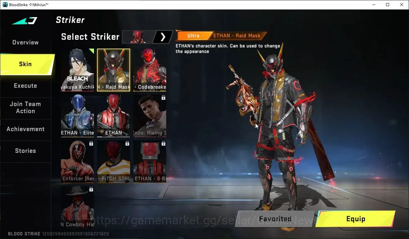 Blood Strike Accounts ASIA|Collab 7DS Karl98,BLEACH Byakuya,EVA Katya,SC image 4