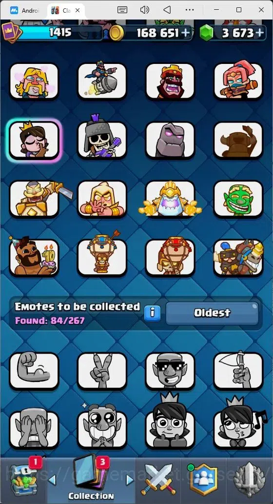 Clash Royale Accounts Mobile |Trophy 11000|2 Hero Cards1|10 Evo|7 Champ| image 12