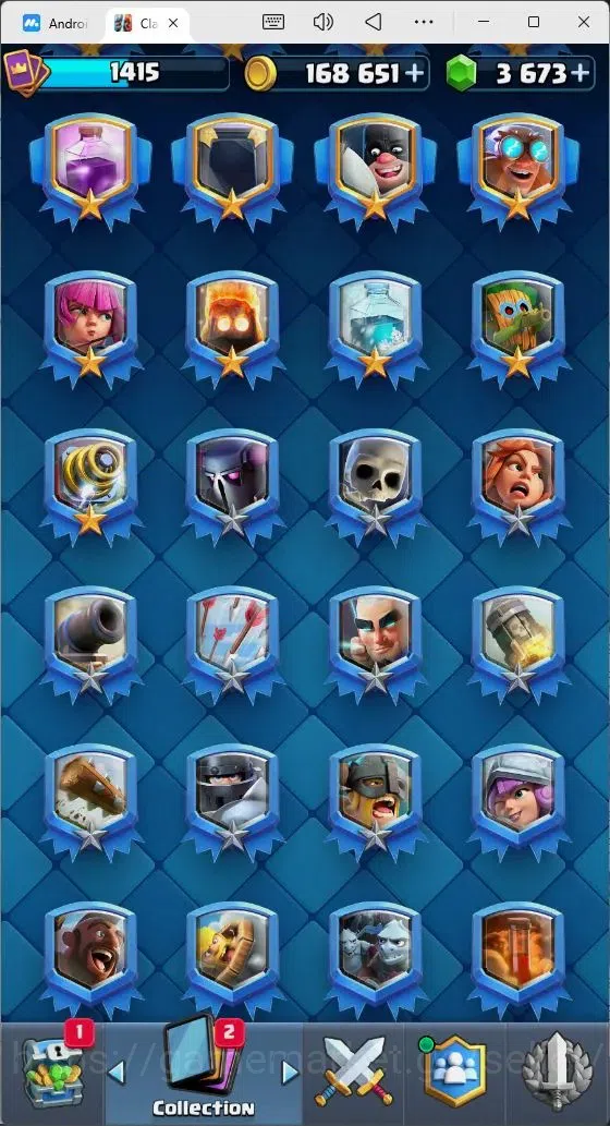 Clash Royale Accounts Mobile |Trophy 11000|2 Hero Cards1|10 Evo|7 Champ| image 16