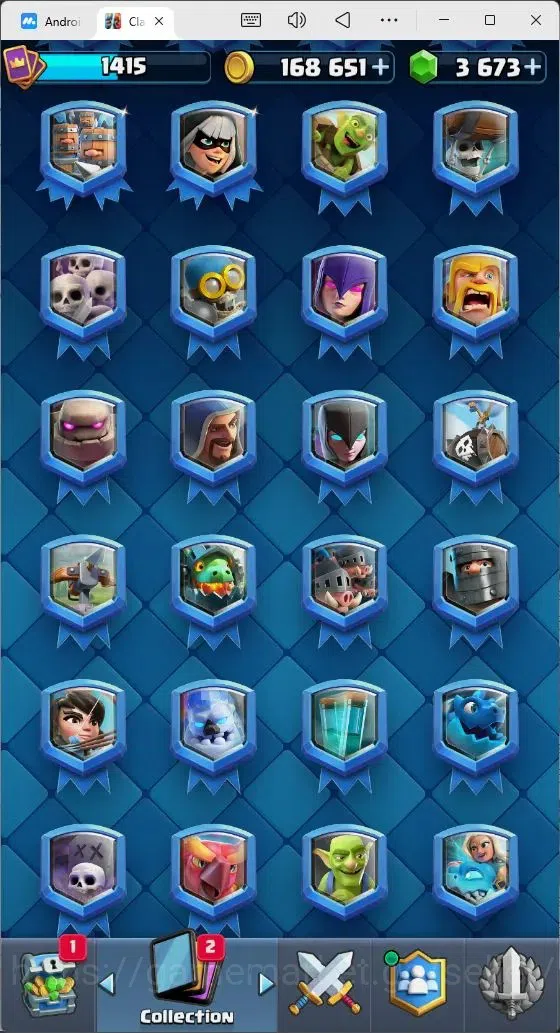 Clash Royale Accounts Mobile |Trophy 11000|2 Hero Cards1|10 Evo|7 Champ| image 17