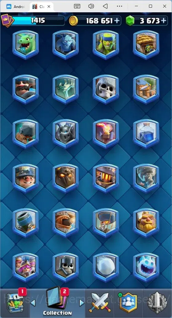Clash Royale Accounts Mobile |Trophy 11000|2 Hero Cards1|10 Evo|7 Champ| image 18