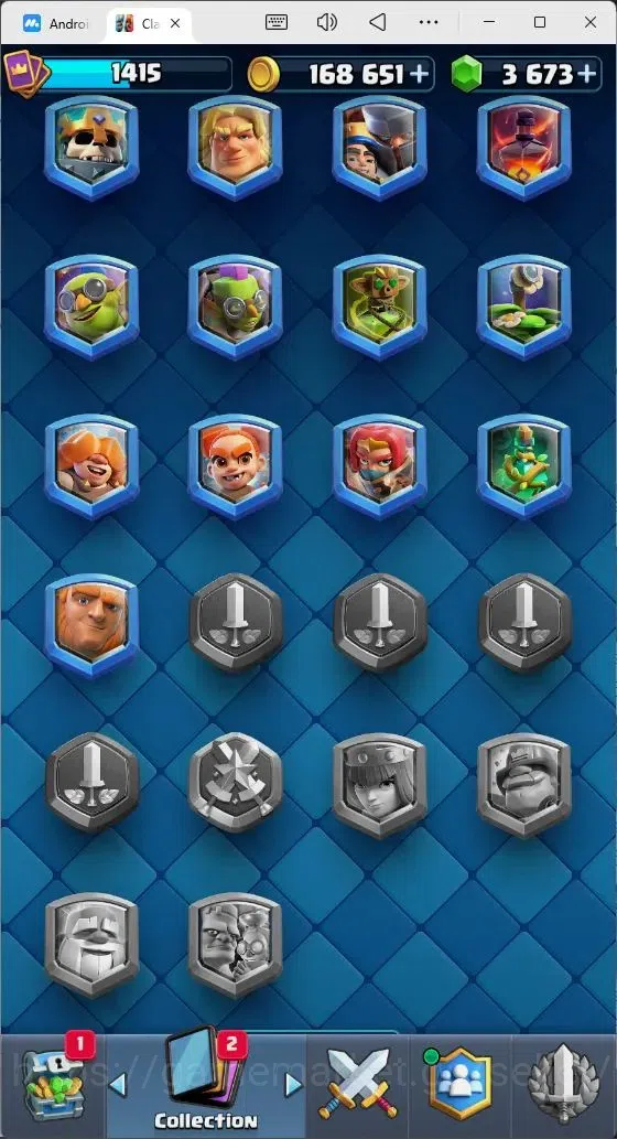 Clash Royale Accounts Mobile |Trophy 11000|2 Hero Cards1|10 Evo|7 Champ| image 20
