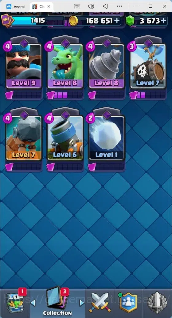 Clash Royale Accounts Mobile |Trophy 11000|2 Hero Cards1|10 Evo|7 Champ| image 7