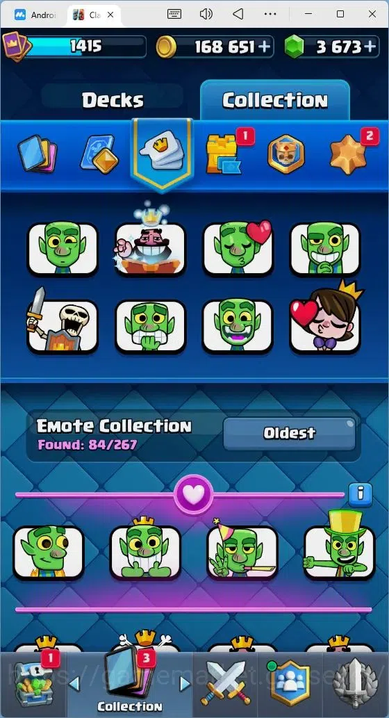 Clash Royale Accounts Mobile |Trophy 11000|2 Hero Cards1|10 Evo|7 Champ| image 9