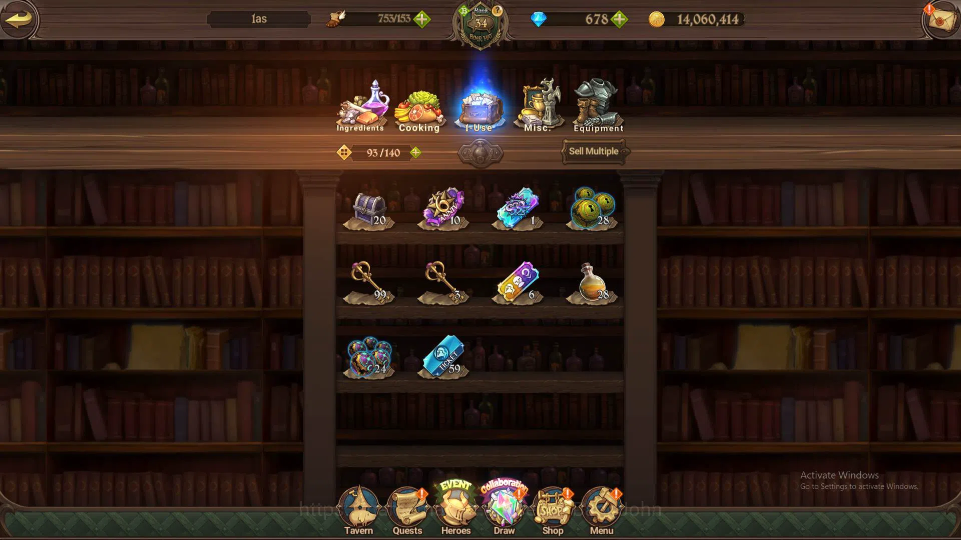 The Seven Deadly Sins: Grand Cross Accounts ASIA|1.5M CC|DM 678|Collab Rem Re-zero|LR Helbram| image 4