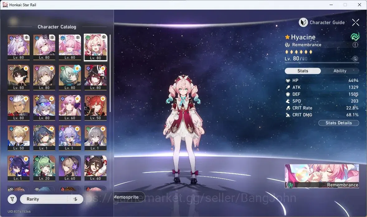 Honkai Star Rail Accounts ASIA | TL 66 | Castorice+Sign | Evernight+Sign | C image 15