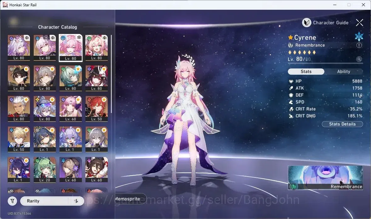 Honkai Star Rail Accounts ASIA | TL 66 | Castorice+Sign | Evernight+Sign | C image 16