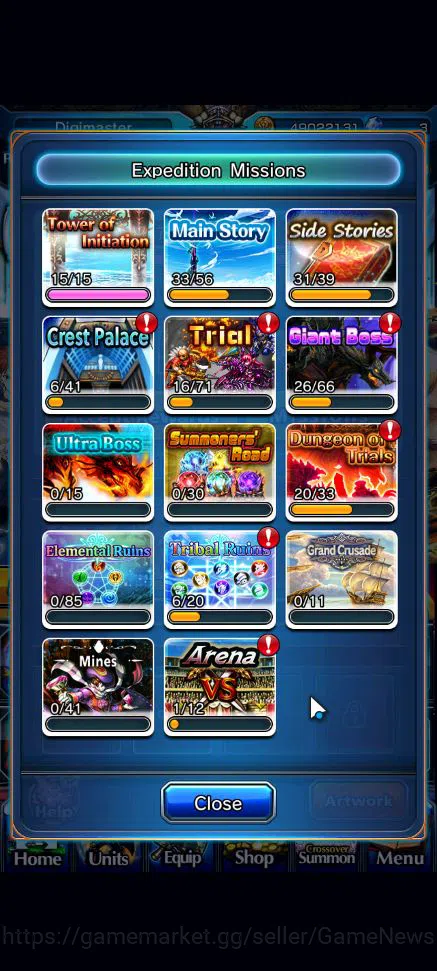 Grand Summoners Accounts Global|Rank 71|38 RGB|12 Ascend|EmiyaTW,AkemiTW,Su image 15