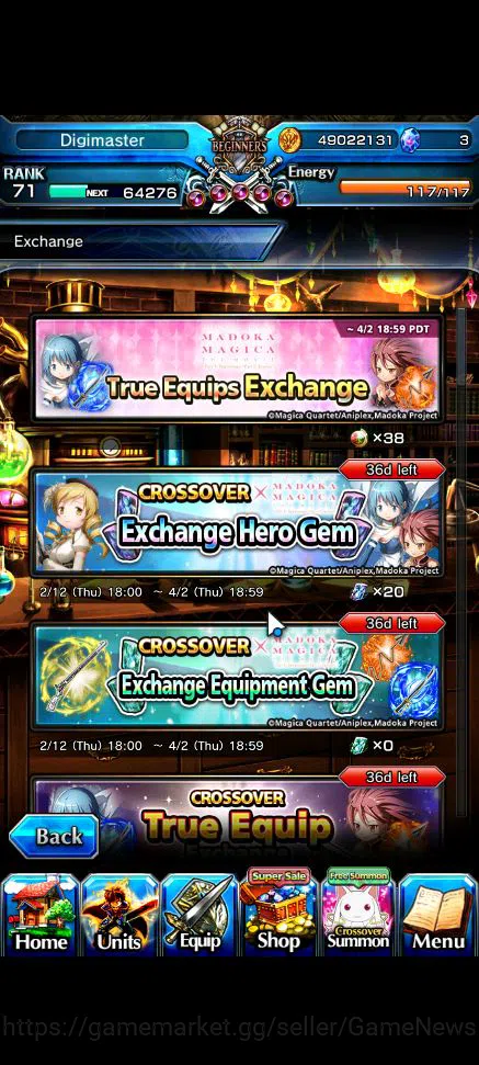 Grand Summoners Accounts Global|Rank 71|38 RGB|12 Ascend|EmiyaTW,AkemiTW,Su image 16