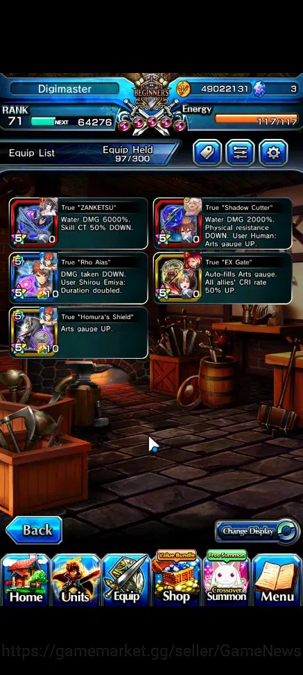 Grand Summoners Accounts Global|Rank 71|38 RGB|12 Ascend|EmiyaTW,AkemiTW,Su image 4