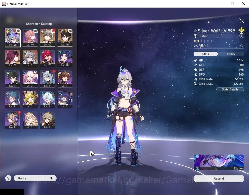 Honkai Star Rail Accounts Asia|TL 27|2 Golden Comp|3 Limited|SW 999+Sign, Ka image 4