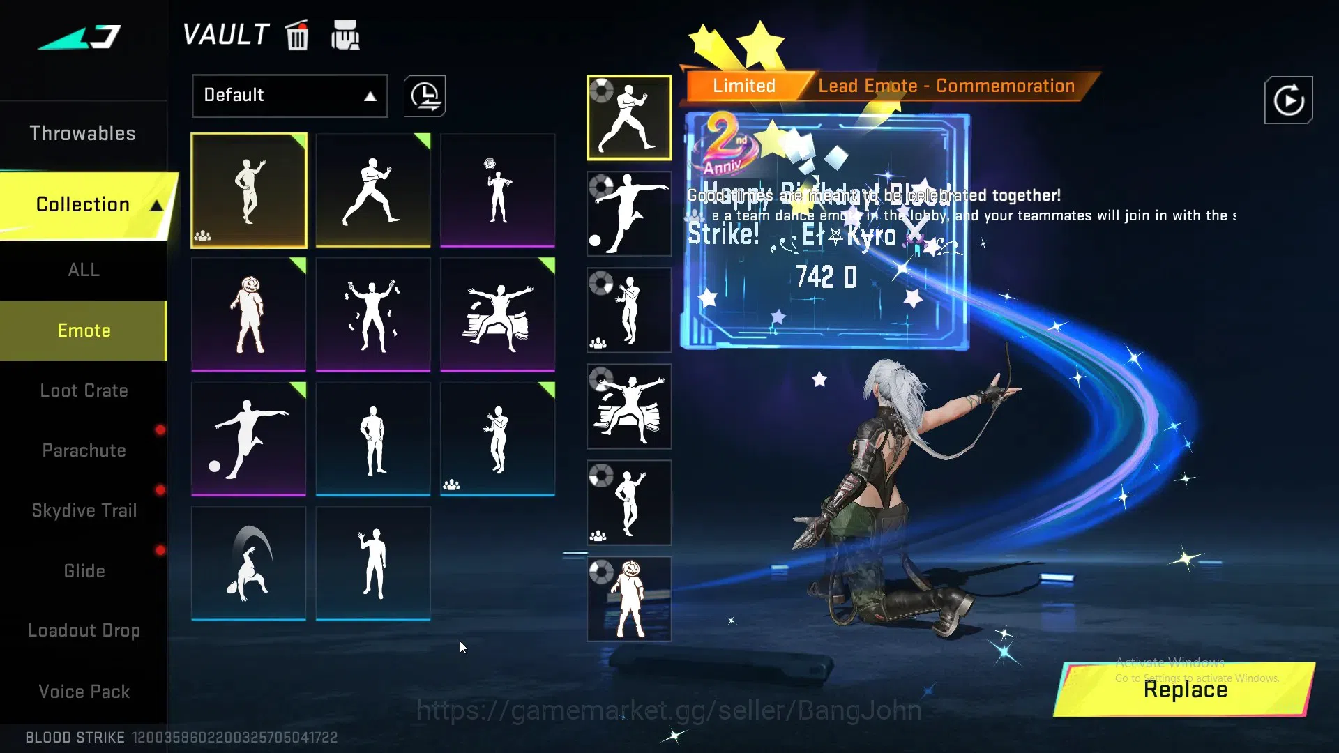 Blood Strike Accounts ASIA | Eternal AK47 + P90 | Ultra = Scar,AR97,FAL, image 11
